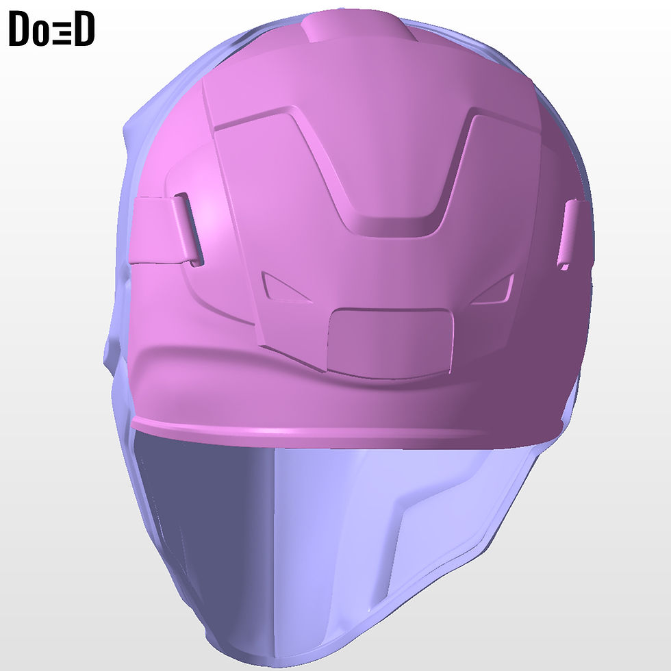 Thumbnail: Deathstroke Arkham Knight Helmet Classic | 3D Printable Model #H29