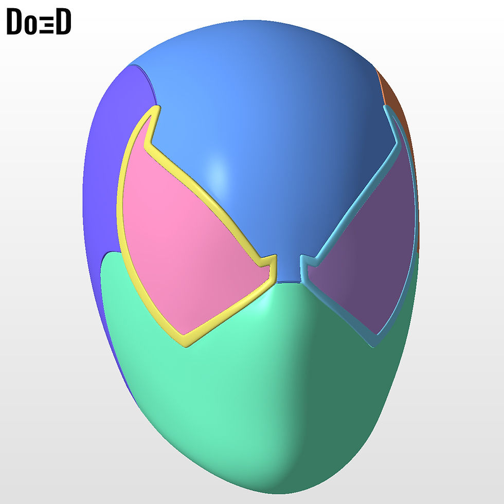 Thumbnail: Scarlet Spider-Man Helmet | 3D Printable Model #SS29