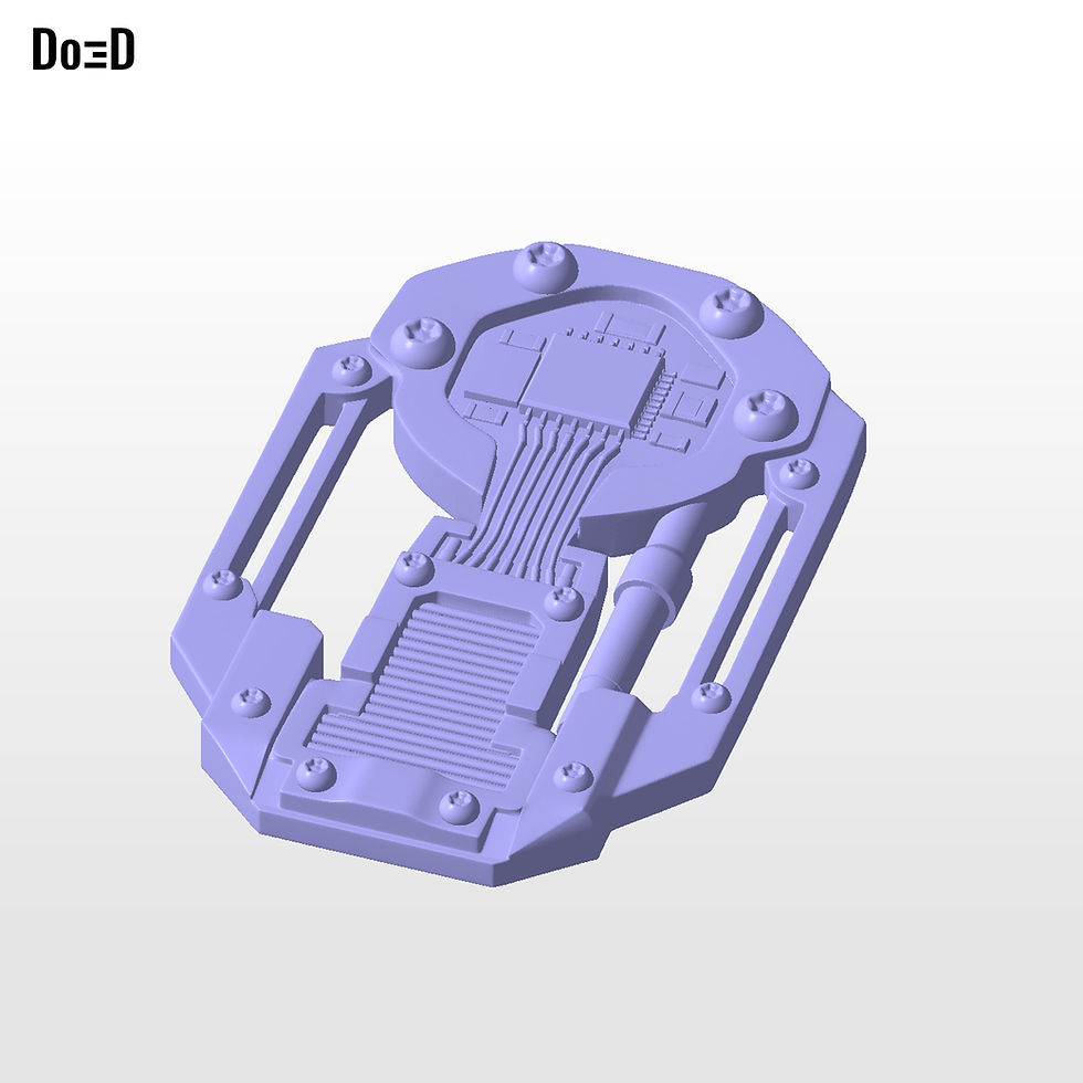 Thumbnail: Mutant Inhibitor Chip Spider-Man Brand New Day 3D Printable Model STL File #SM7