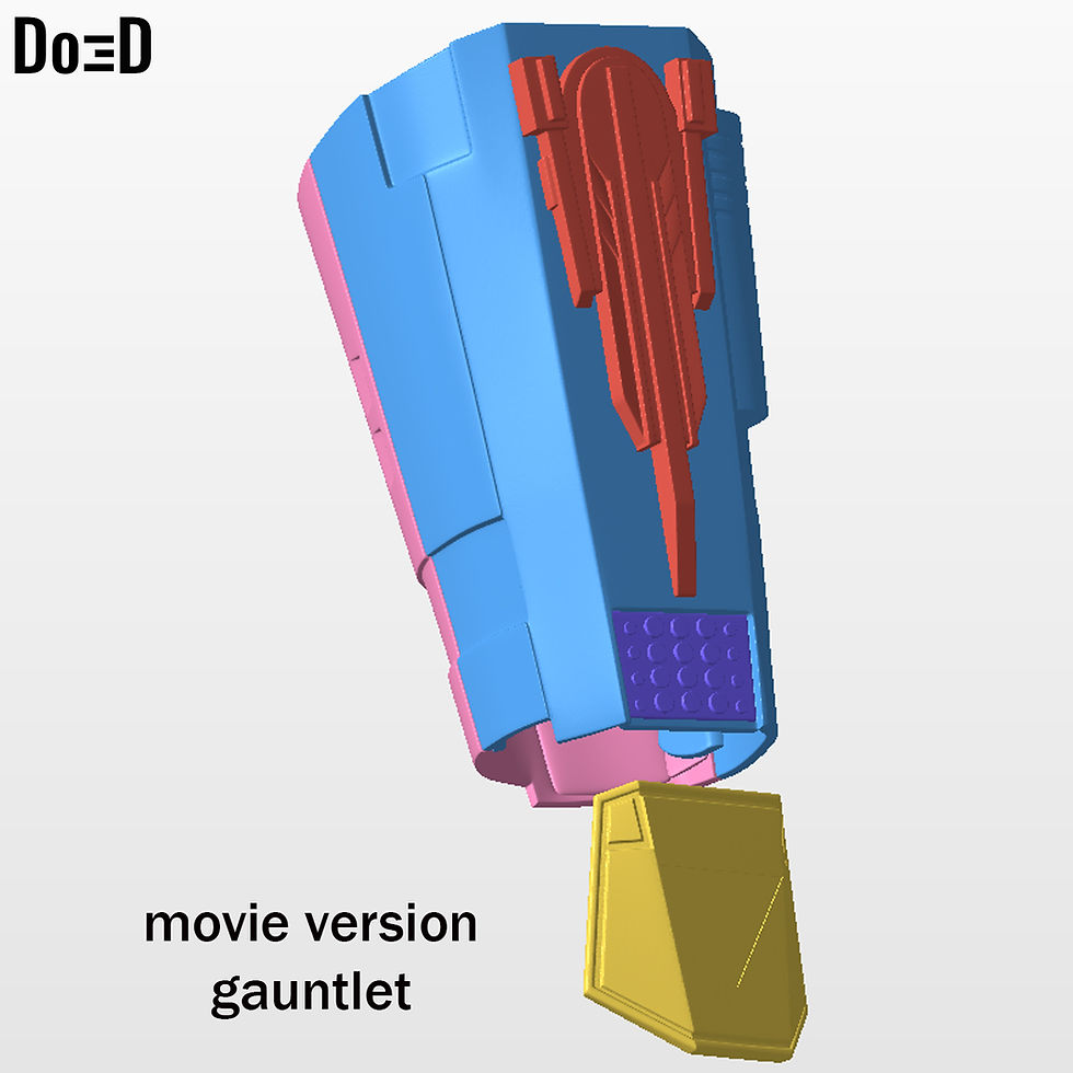 Thumbnail: Left Forearm The Mandalorian & Grogu Interchangeable with TV Show 3D Model #MF71