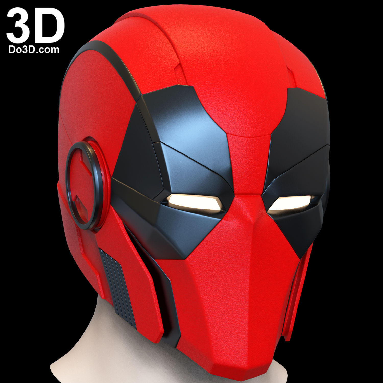 Armorized Deadpool Warriors Iron Man Helmet | 3D Printable Model #AR20