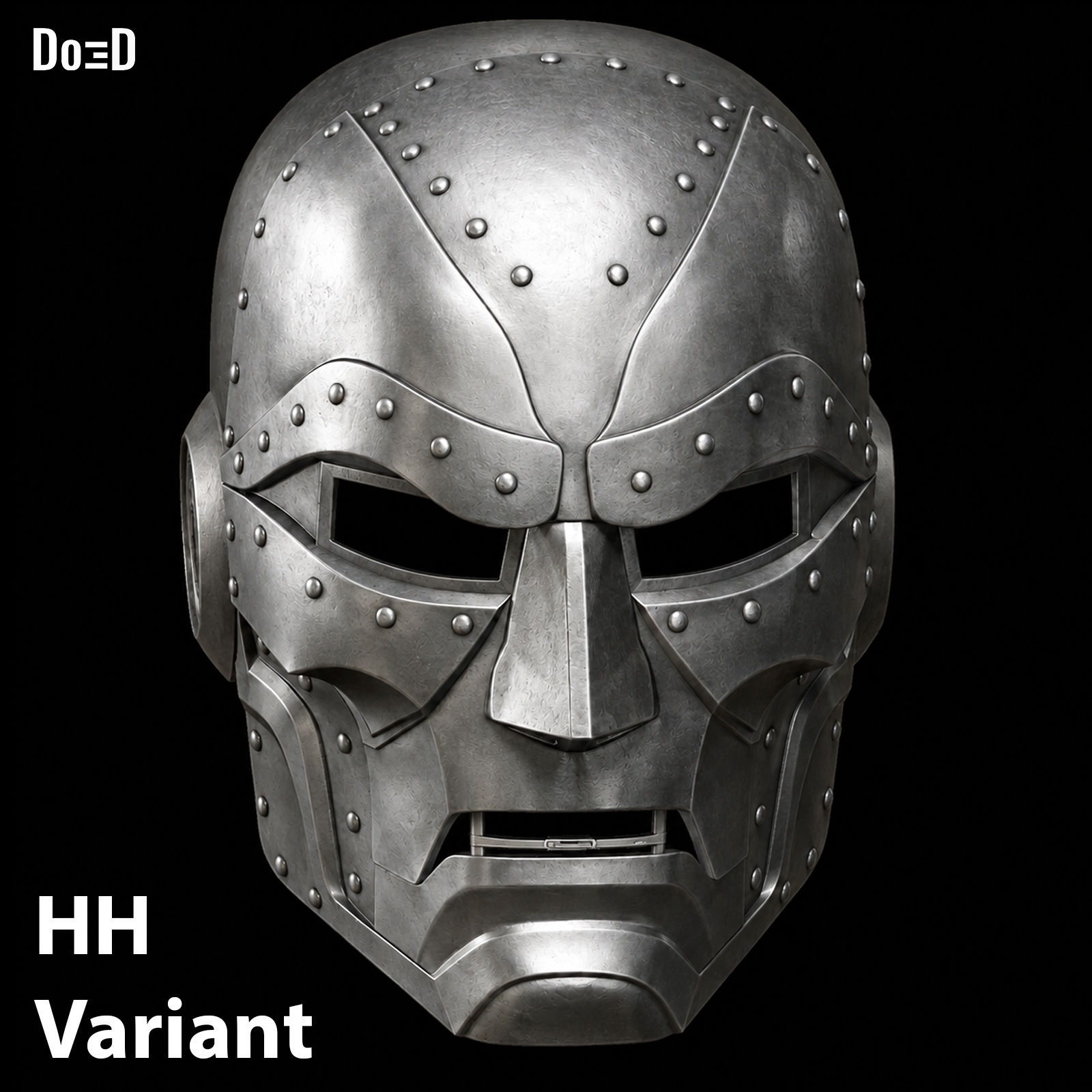 Doctor Doom Helmet HH Variant Helmet Mask 3D Printable Model #HH26