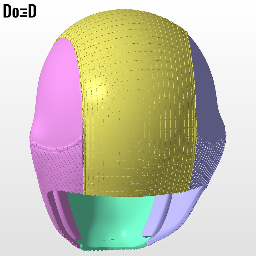 Thumbnail: Bullseye Helmet Daredevil Born Again Season 2 | 3D Printable Model STL File #BE1