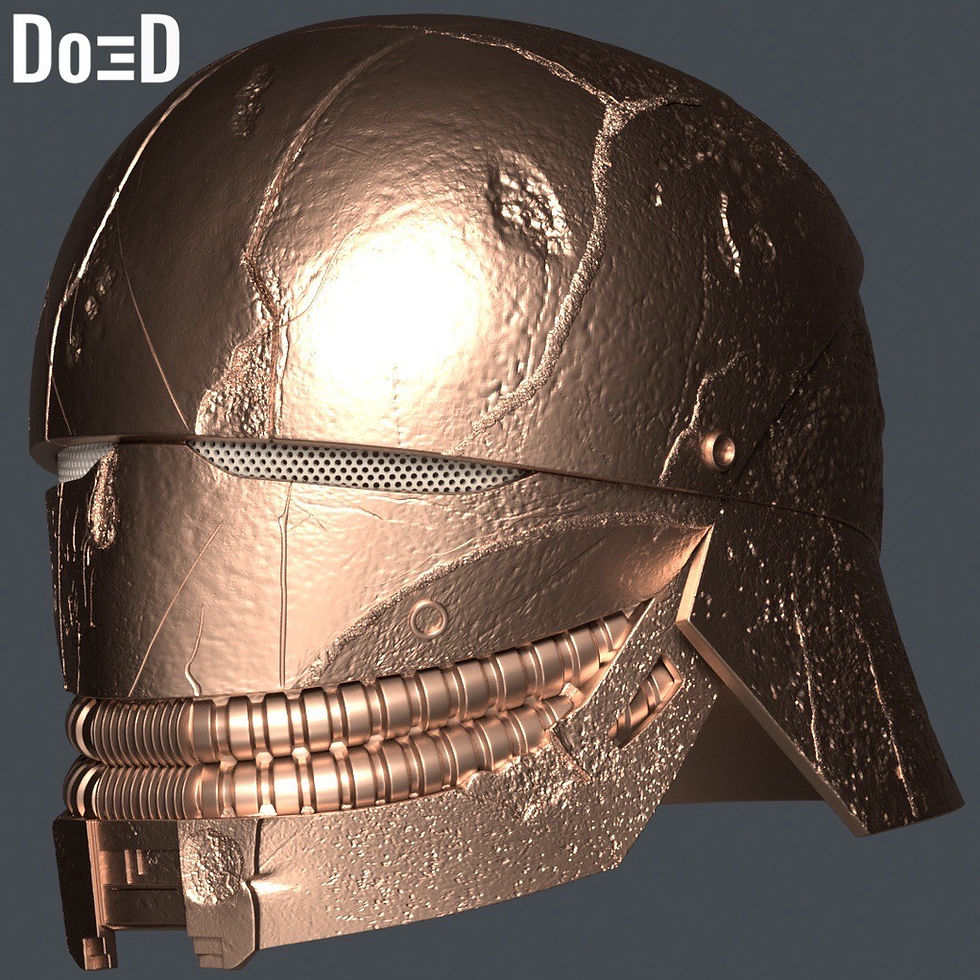 Thumbnail: Qimir The Stranger Helmet Lightsaber Gauntlet Bundle Sith Lord The Acolyte #SA7