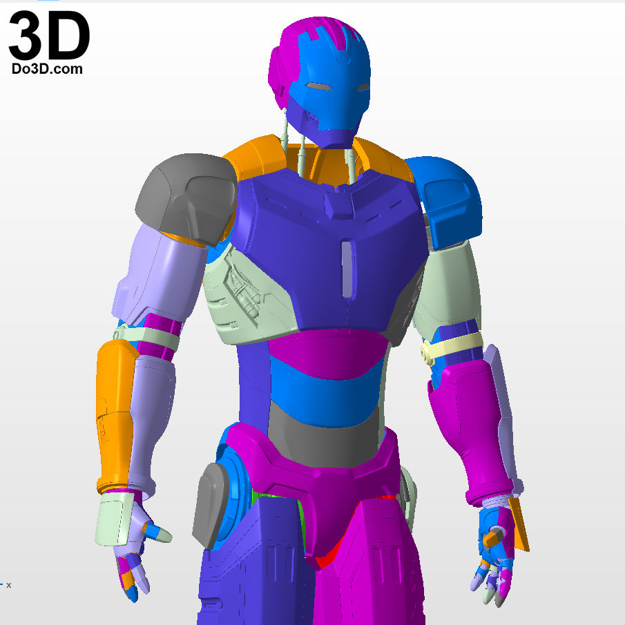 Thumbnail: Iron Legion Iron Man Armor Suit | 3D Printable Model #IL45