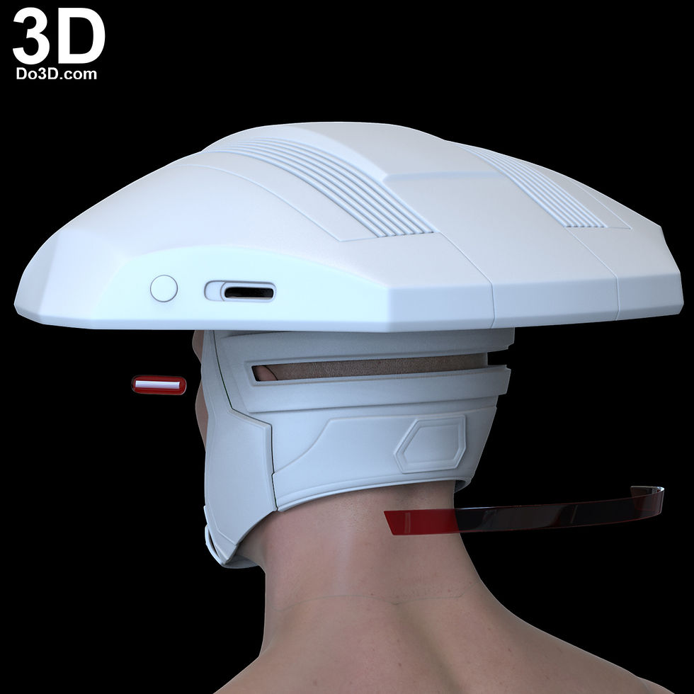 Thumbnail: Fifth Brother Obi-wan Kenobi 5th Helmet Hat 3D Printable Model STL File #F56