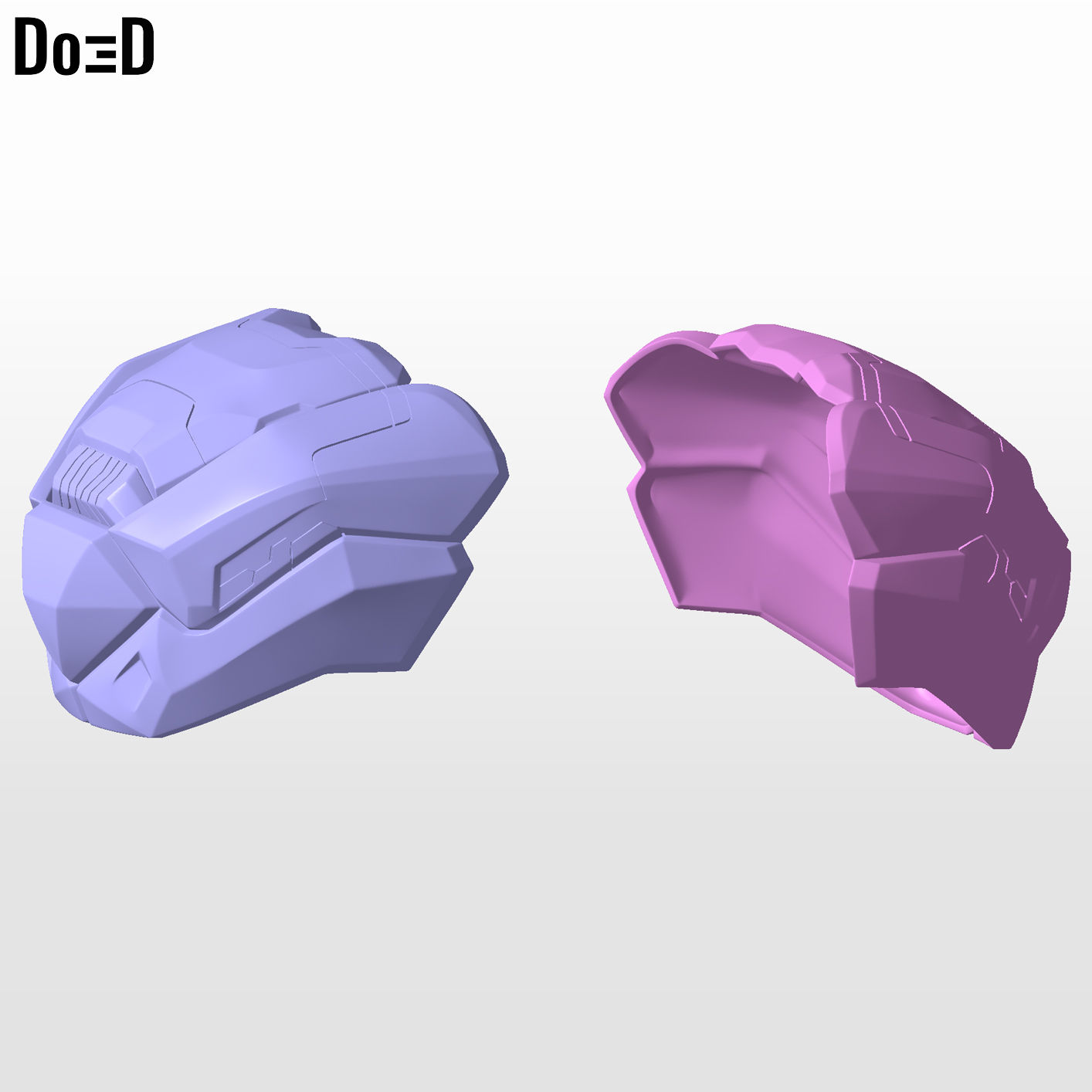 Shoulder Armors Iron Man Rivals OG | 3D Printable Model #IR22