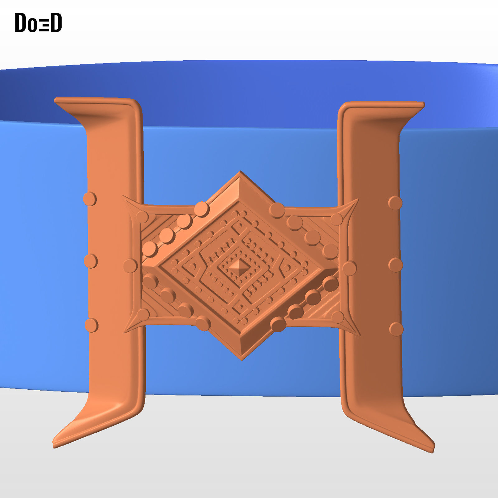 Buckle Belt Latverian Witch | 3D Printable Model STL File #LV105