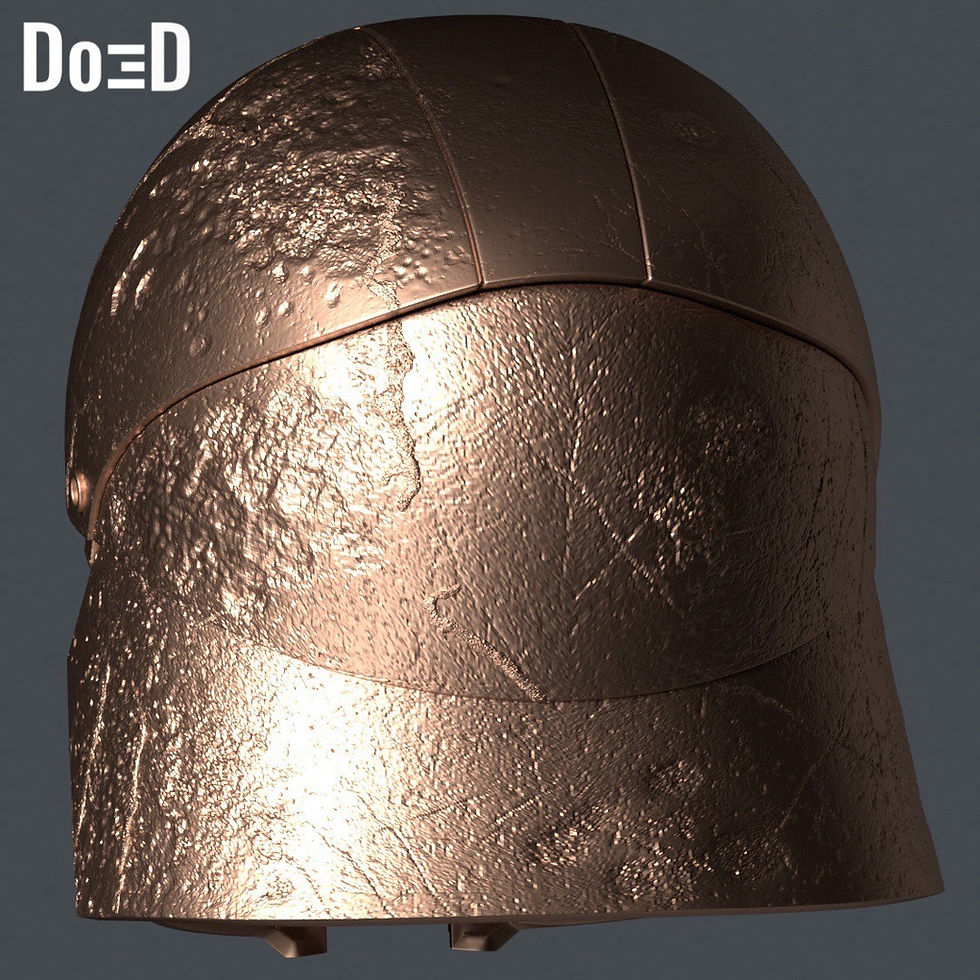Thumbnail: Qimir The Stranger Helmet Lightsaber Gauntlet Bundle Sith Lord The Acolyte #SA7