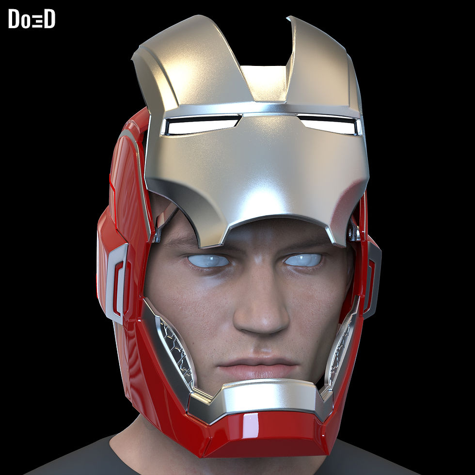 Thumbnail: MK 33 Concept Helmet (Iron Man Mark XXXIII) 3D Printable Model #MK33C
