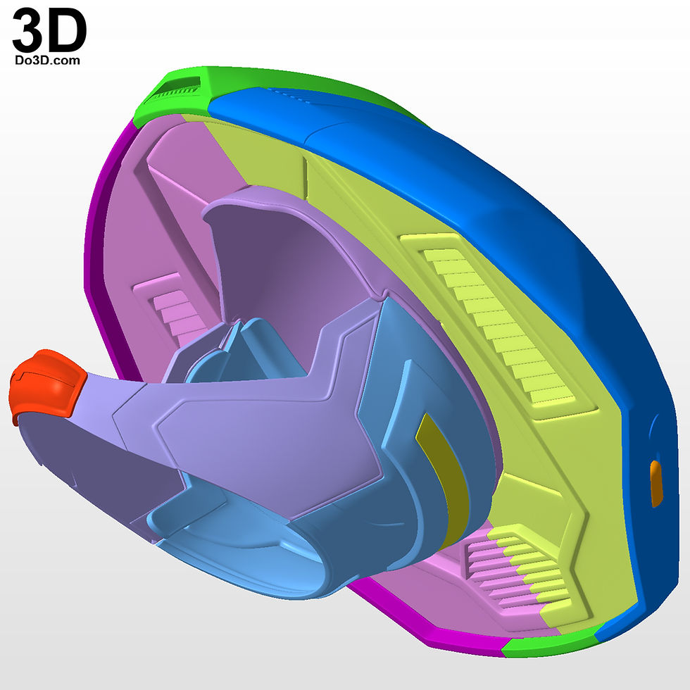 Thumbnail: Fifth Brother Obi-wan Kenobi 5th Helmet Hat 3D Printable Model STL File #F56