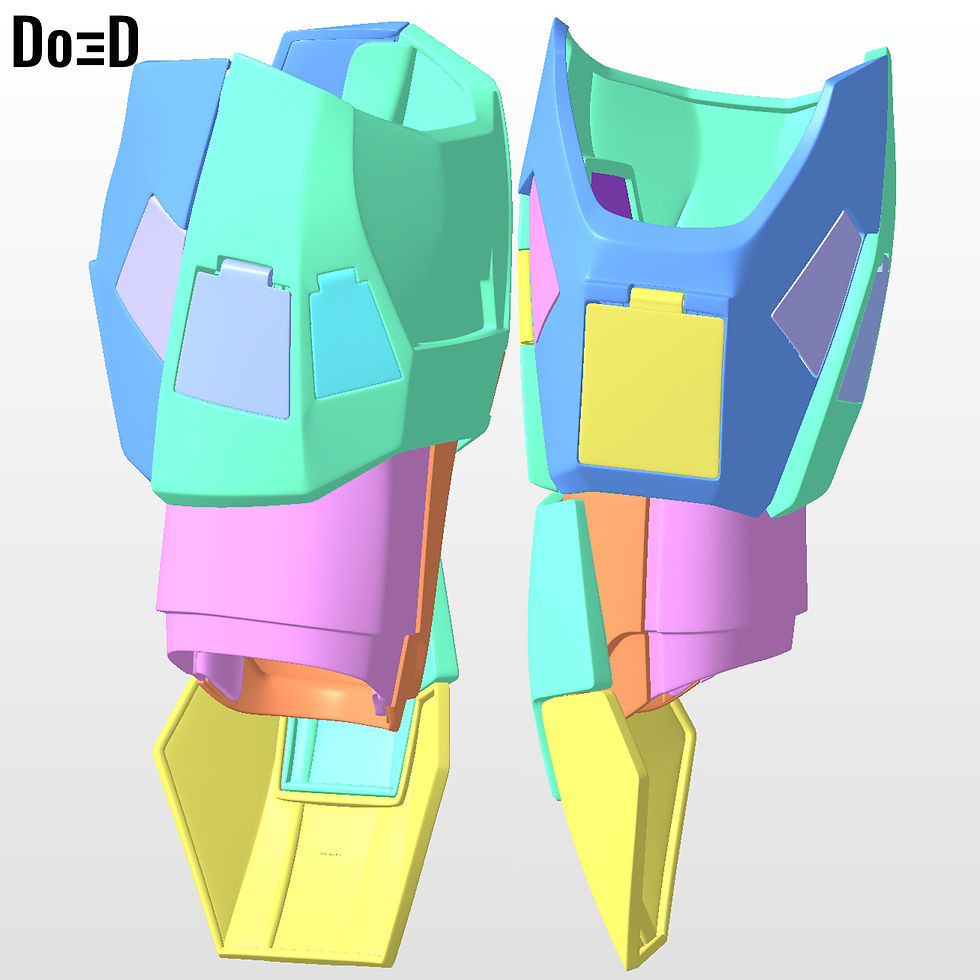 Thumbnail: Iron Man Mark VI MK 6 IV 4 Gauntlet  | 3D Printable Model STL File #G46
