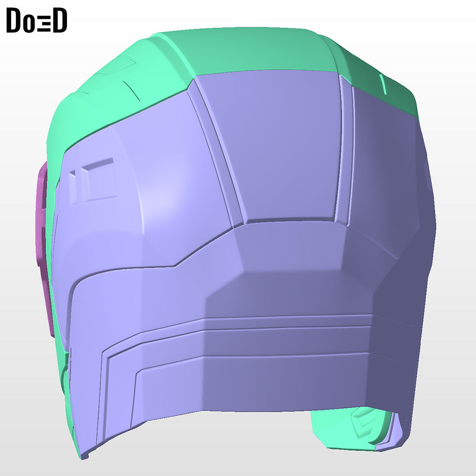 Thumbnail: Keith Top Trio Helmet Peacemaker Season 2 3D Printable Model #KPM37