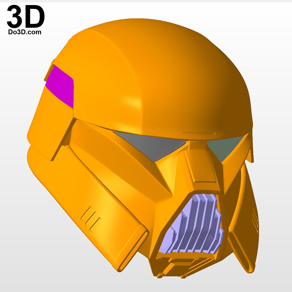 Thumbnail: Dark Trooper Full Bod + Helmet Star Wars Mandalorian | 3D Printable Model #DT001