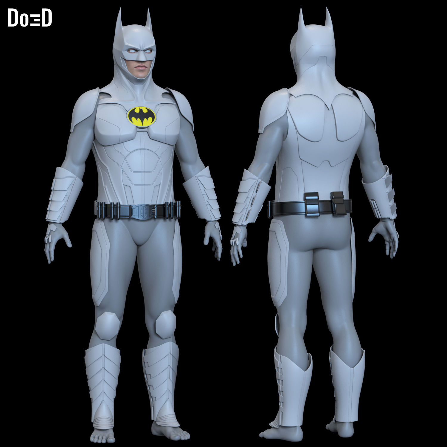 Batman Full Body Armors Michael Keaton The Flash 2023 3D Printable Model STL #2K