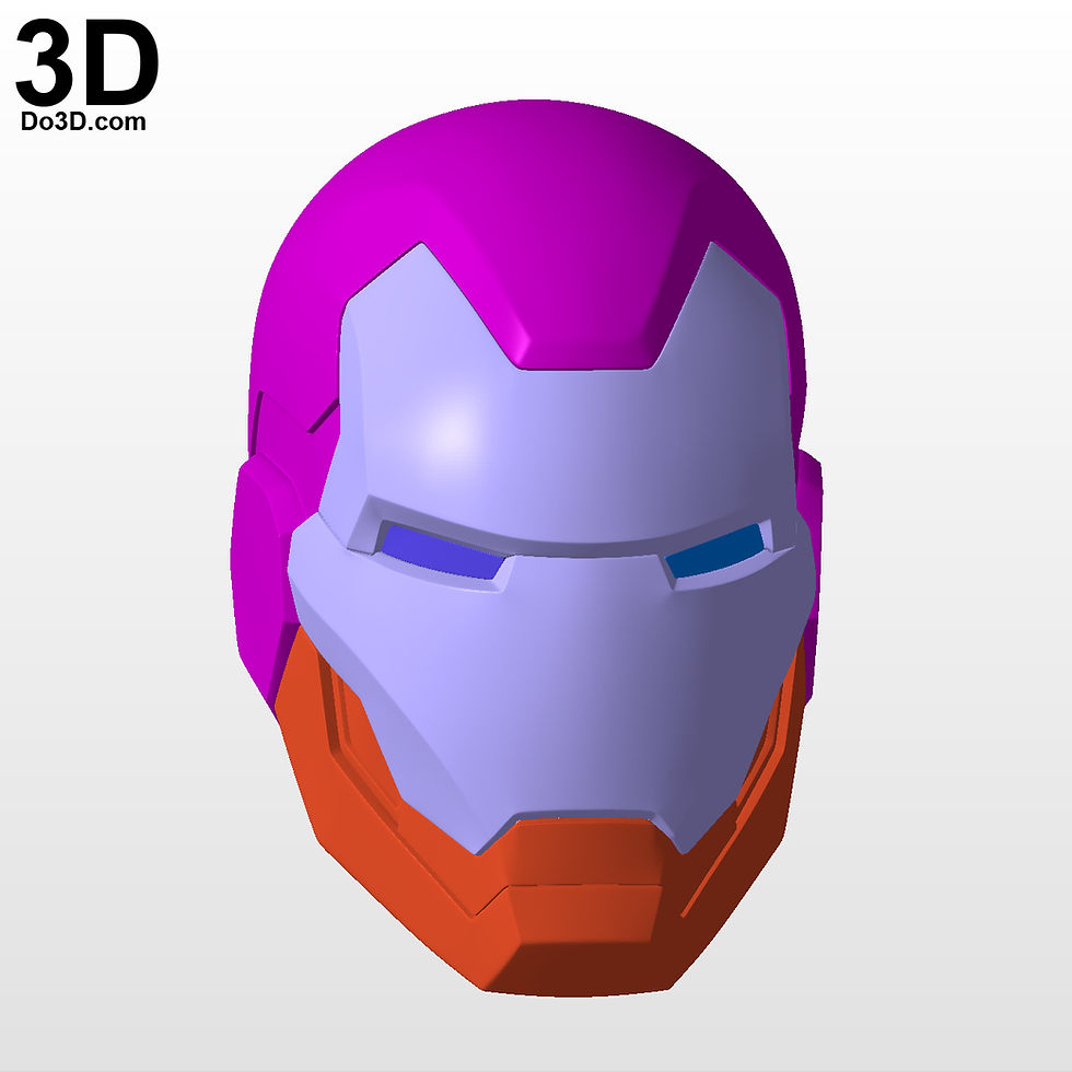Thumbnail: Iron Man Fortnite Helmet Stark Industries Skin | 3D Printable Model #FT10