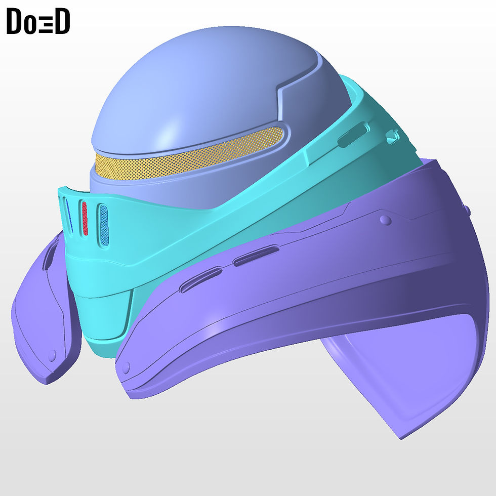 Thumbnail: Hammer of Boravia Helmet Superman  Legacy 2025 3D Printable Model STL File #HB22