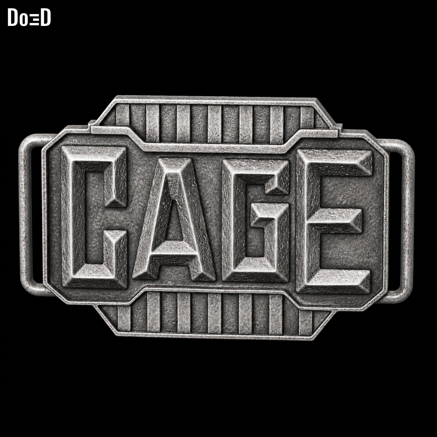 Johnny Cage Belt Buckle Mortal Kombat Movie 2 3D Printable Model STL File #JKB38