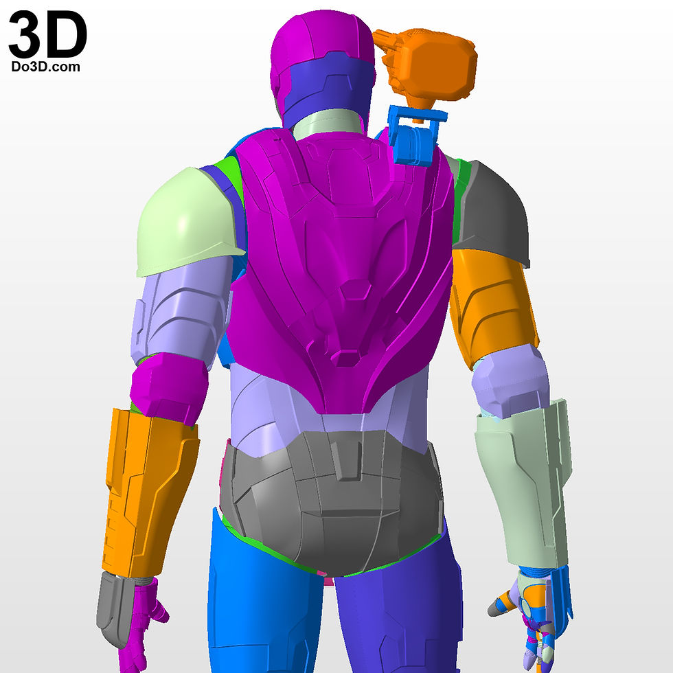 Thumbnail: War Machine 006 Armor Mark VI MK 6 Endgame 3D Printable Model #5987