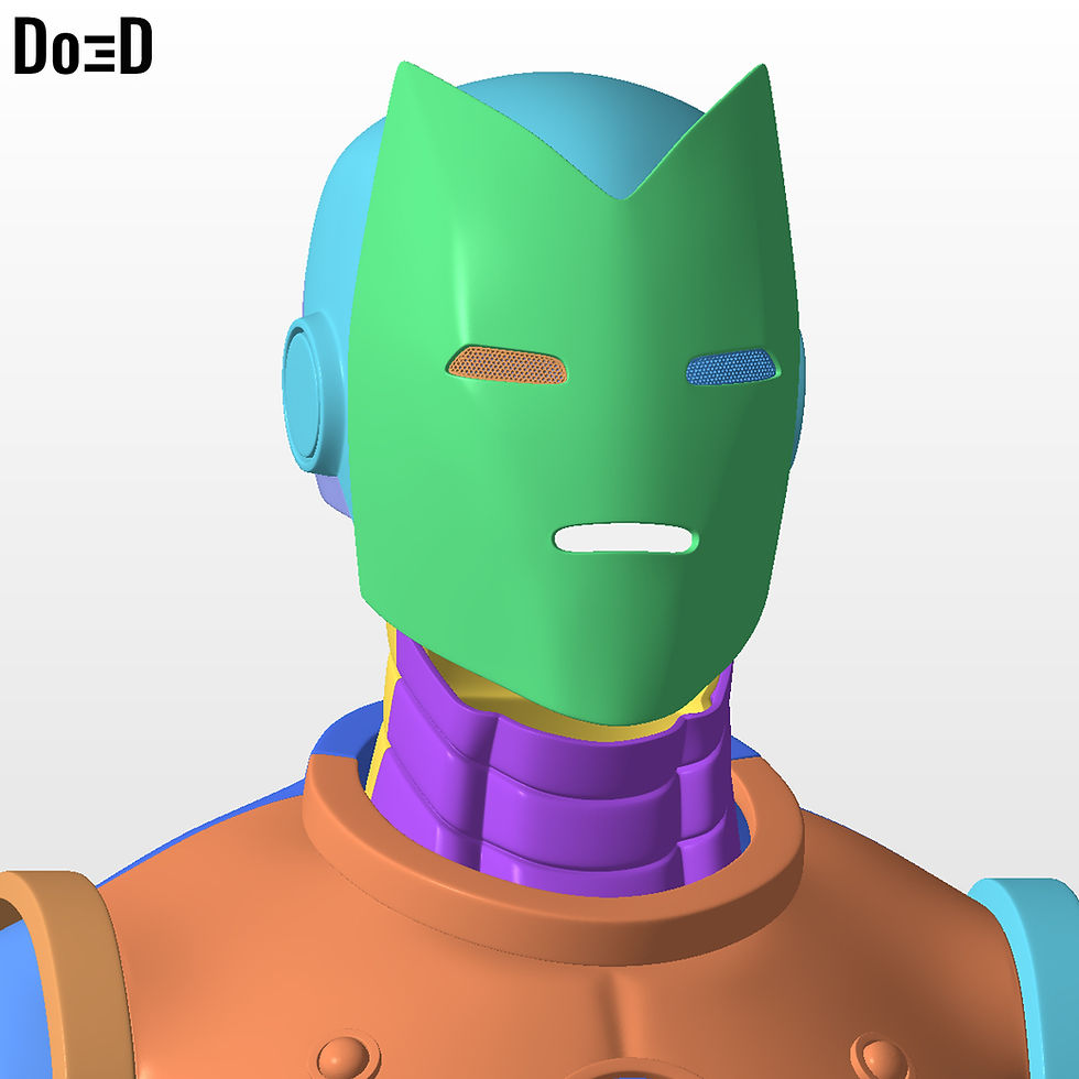 Thumbnail: Iron Man Classic Tony Stark Armor + Helmet | 3D Printable Model #5737