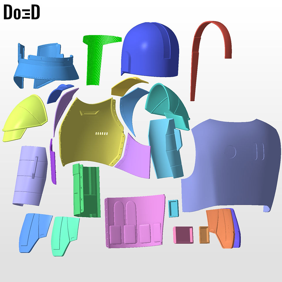 Thumbnail: Praetorian Guard Full Body Armor Mandalorian Season 3 | 3D Printable Model #P72