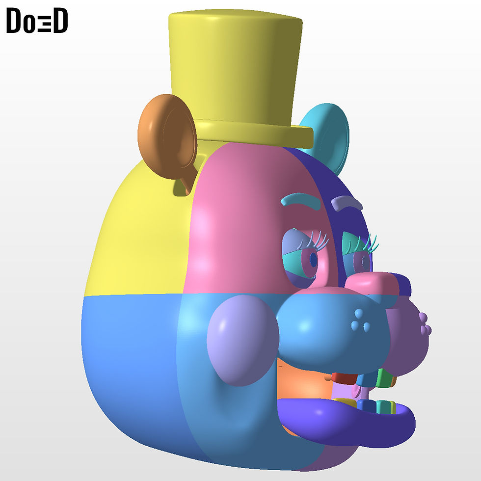 Thumbnail: Toy Freddy Fazbear Five Nights At Freddy's 2 FNAF | 3D Printable Model #FN25
