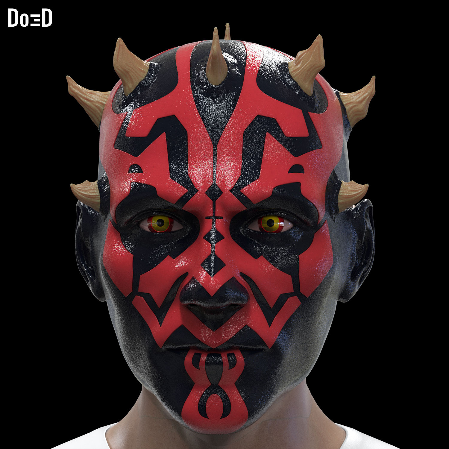 Darth Maul Classic Helmet Star Wars | 3D Printable Model Print STL File #DM3719