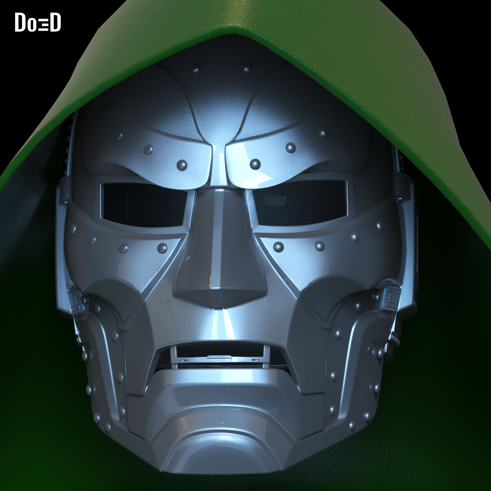 Doctor Doom Helmet Avengers Doomsday SDCC 2026 Version 3D Printable Model #FTD1