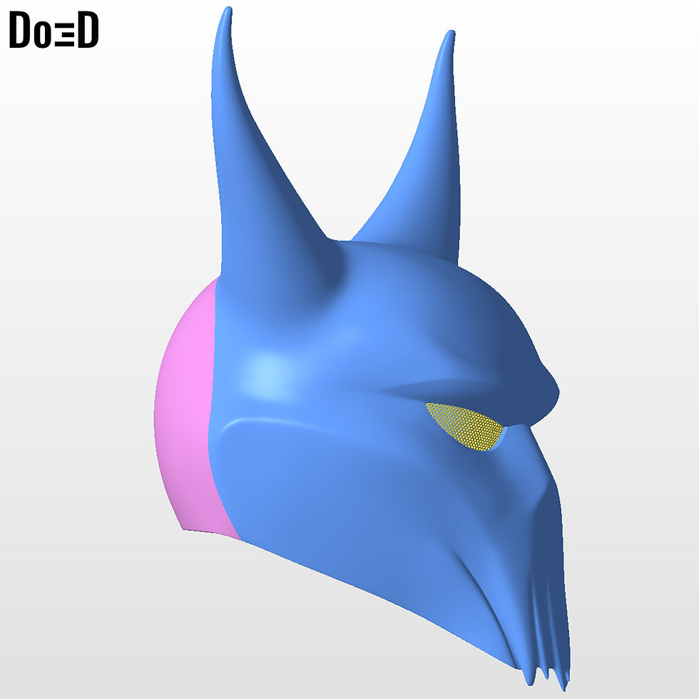 Thumbnail: Auggie Smith Top Trio Helmet Peacemaker Season 2 White Dragon 3D Model #KPM37