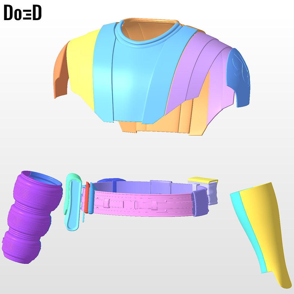 Thumbnail: Anakin Skywalke Darth Vader Armor | 3DPrintable STL File #A787