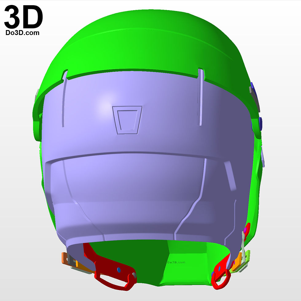Thumbnail: Red Hood Arkham Knight Classic Helmet | 3D Printable Model #2092