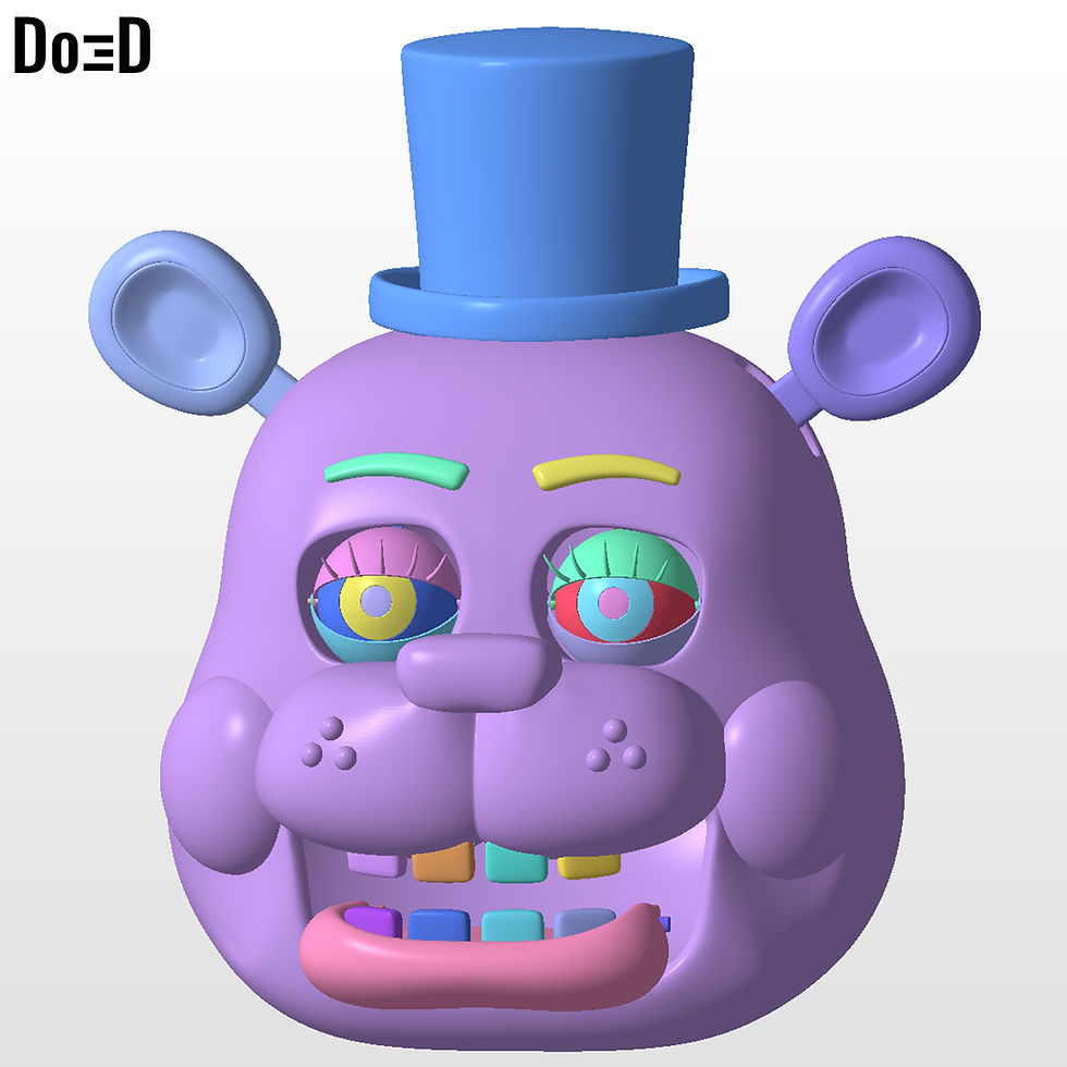 Thumbnail: Toy Freddy Fazbear Five Nights At Freddy's 2 FNAF | 3D Printable Model #FN25