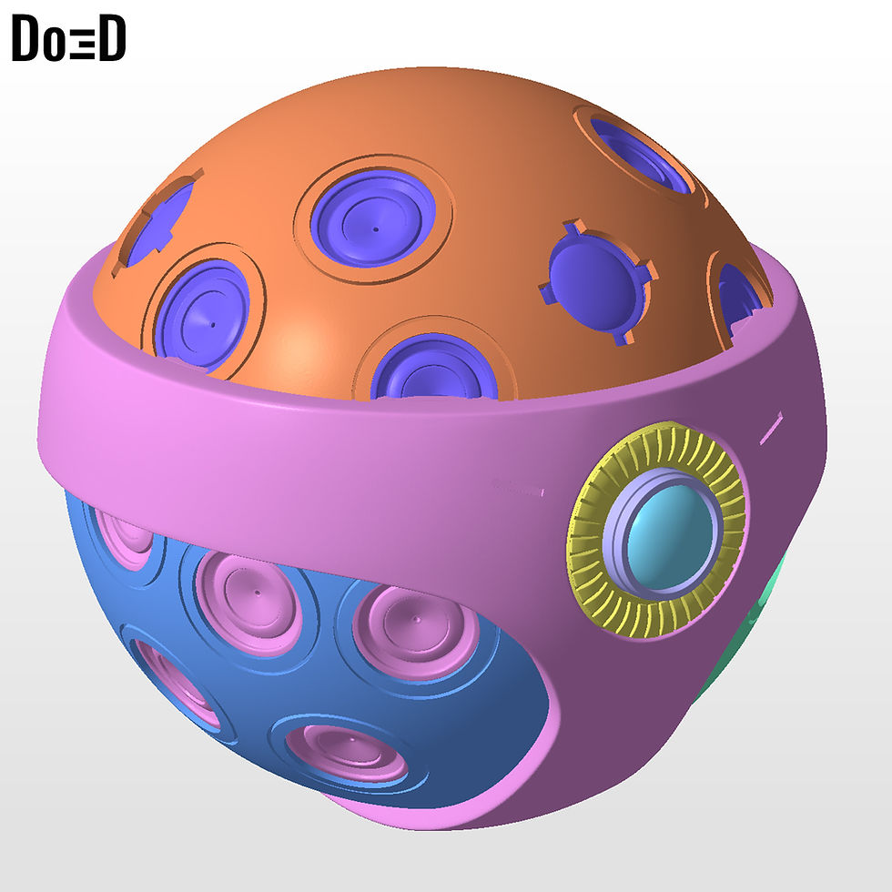 Thumbnail: Bundle: T-Sphere & Mister Terrific Mask TSpheres Superman 2025 3D Model #MT193