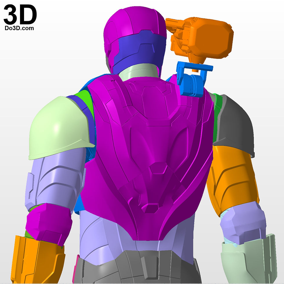 Thumbnail: War Machine 006 Armor Mark VI MK 6 Endgame 3D Printable Model #5987