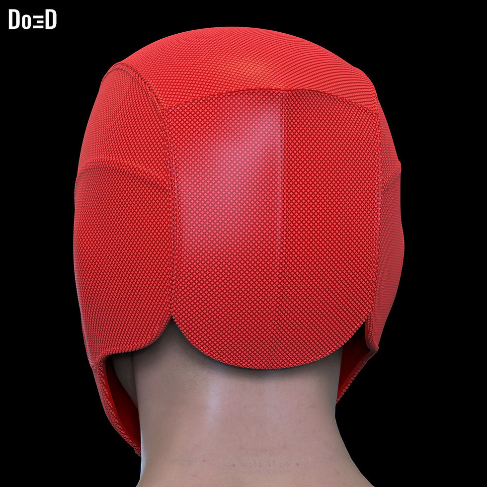 Thumbnail: Batpool 2 Helmet (Batman Deadpool) 3D Printable Model Print File STL #B902