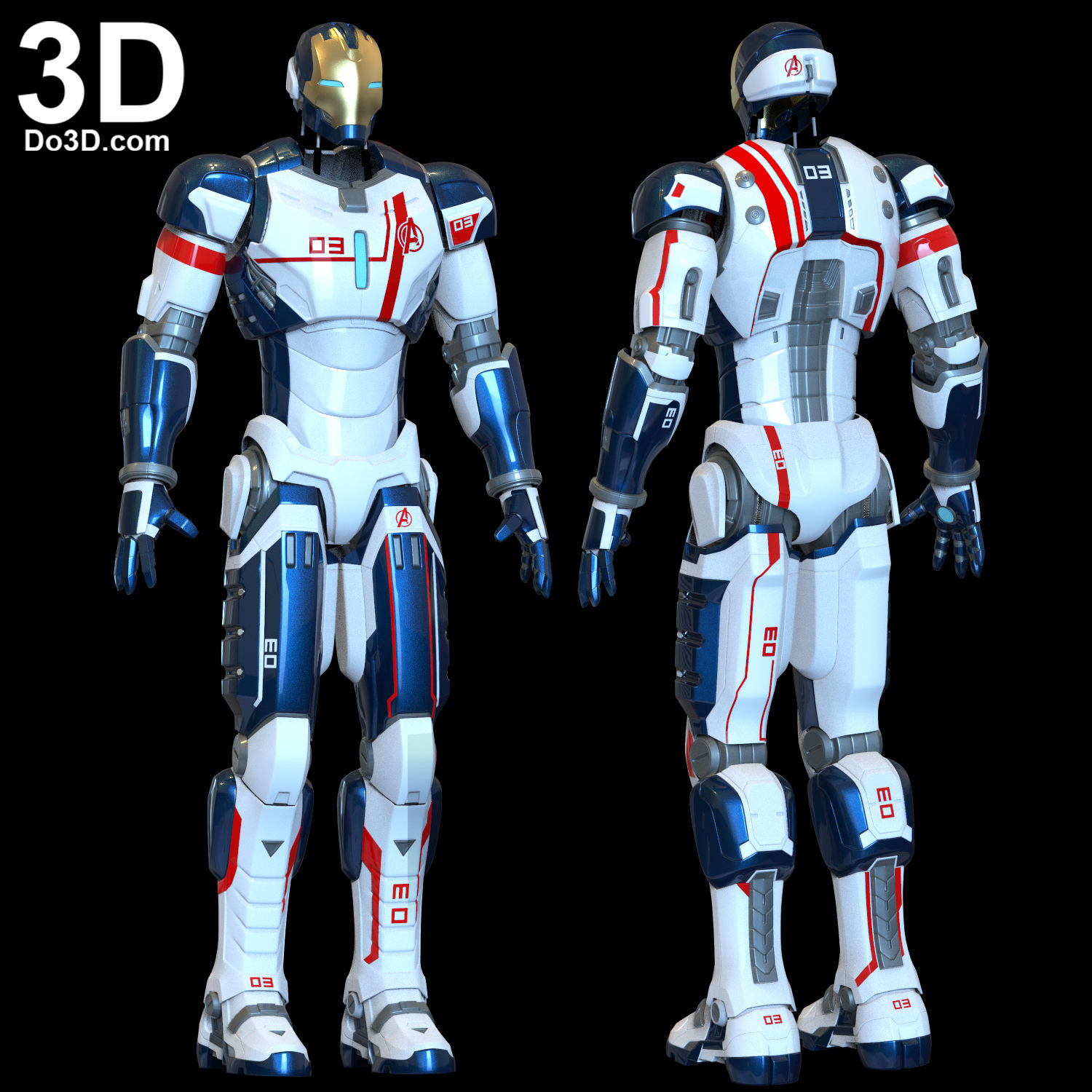 Iron Legion Iron Man Armor Suit | 3D Printable Model #IL45