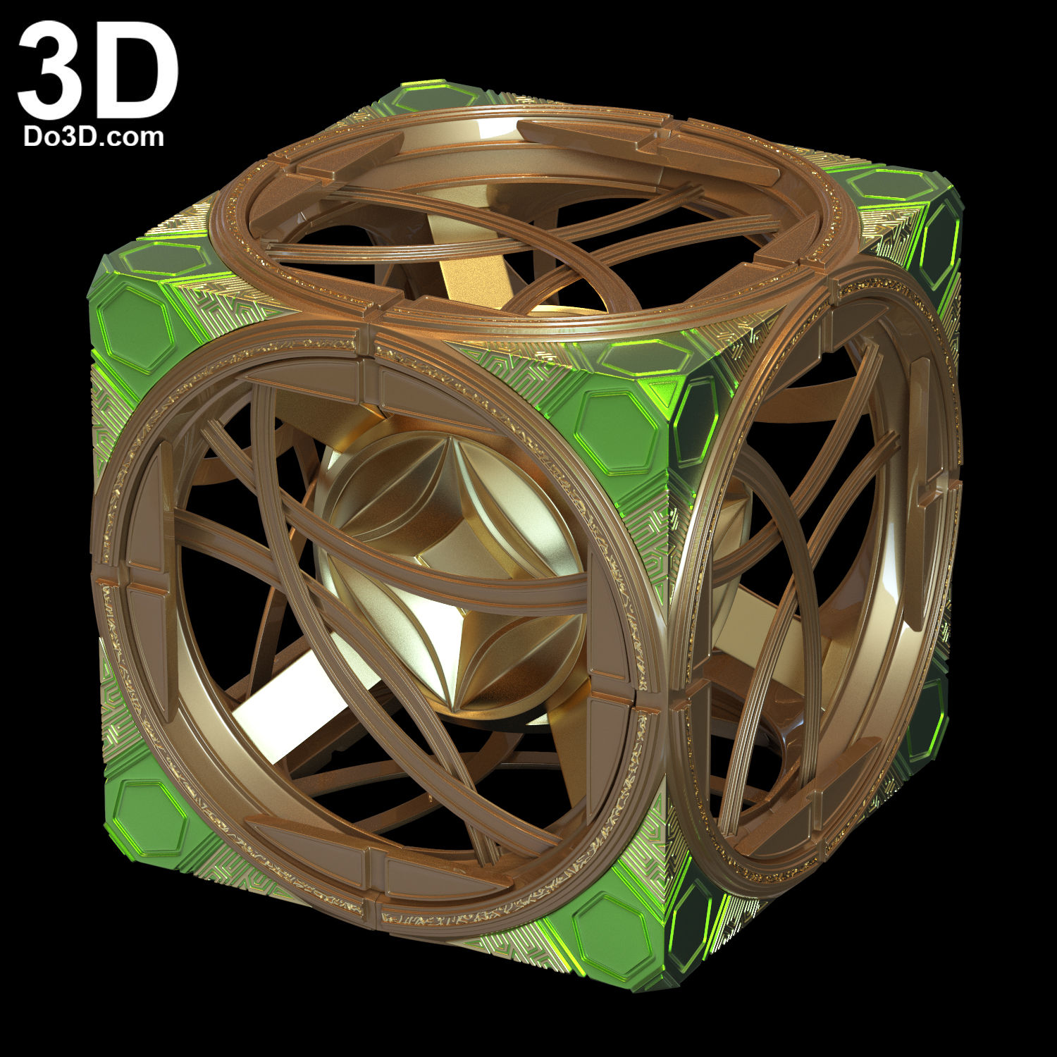 Spider-man No Way Home Doctor Strange Spell Box / Cube 3D Printable Model #NWH9