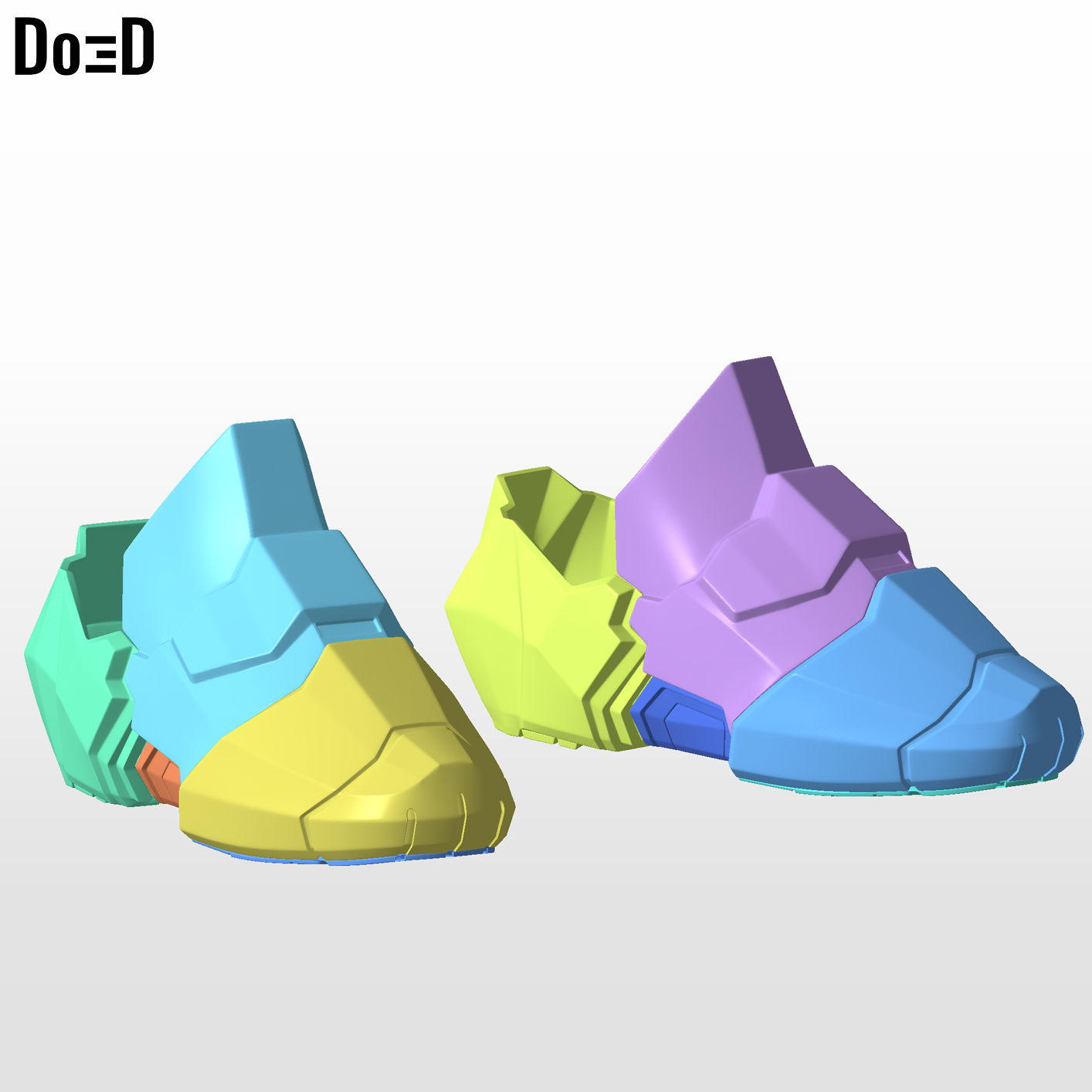 Shoes for Iron Man Rivals OG | 3D Printable Model #IR45