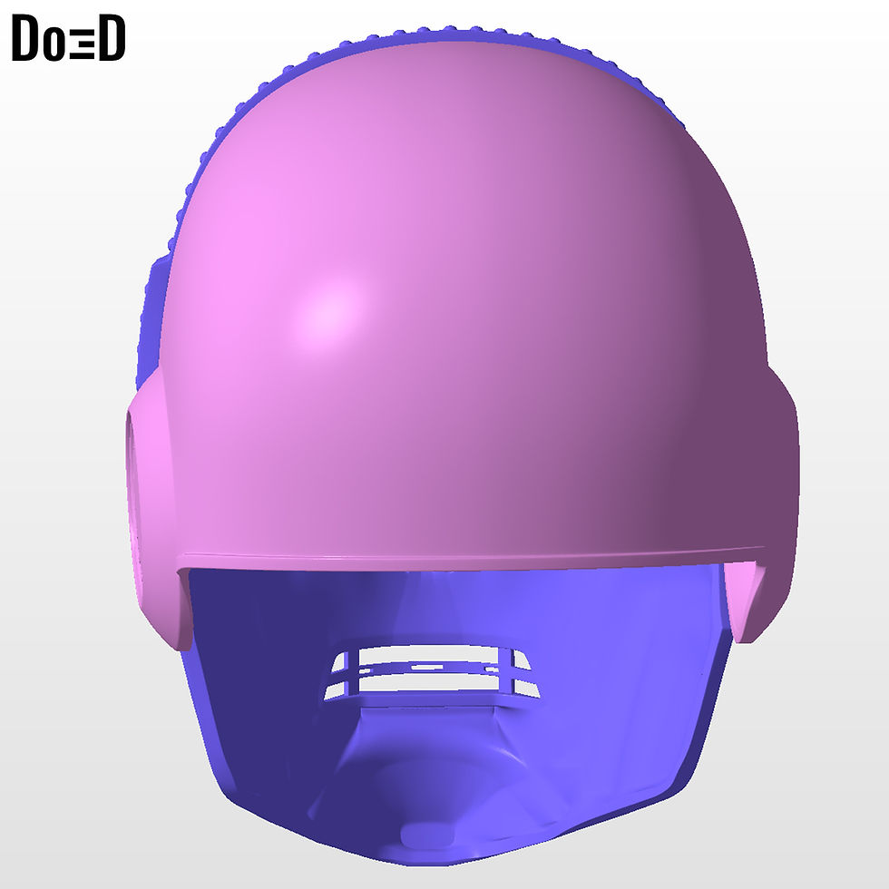 Thumbnail: Doctor Doom Helmet Bilibili World Helmet Mask 3D Printable Model #BD24