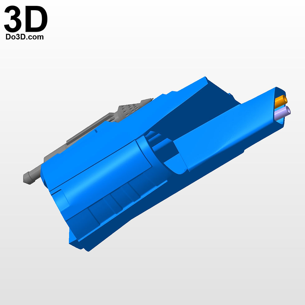 Thumbnail: Boba Fett Left Forearm Star Wars Gauntlet Armors 3D Printable Model STL #BG27B
