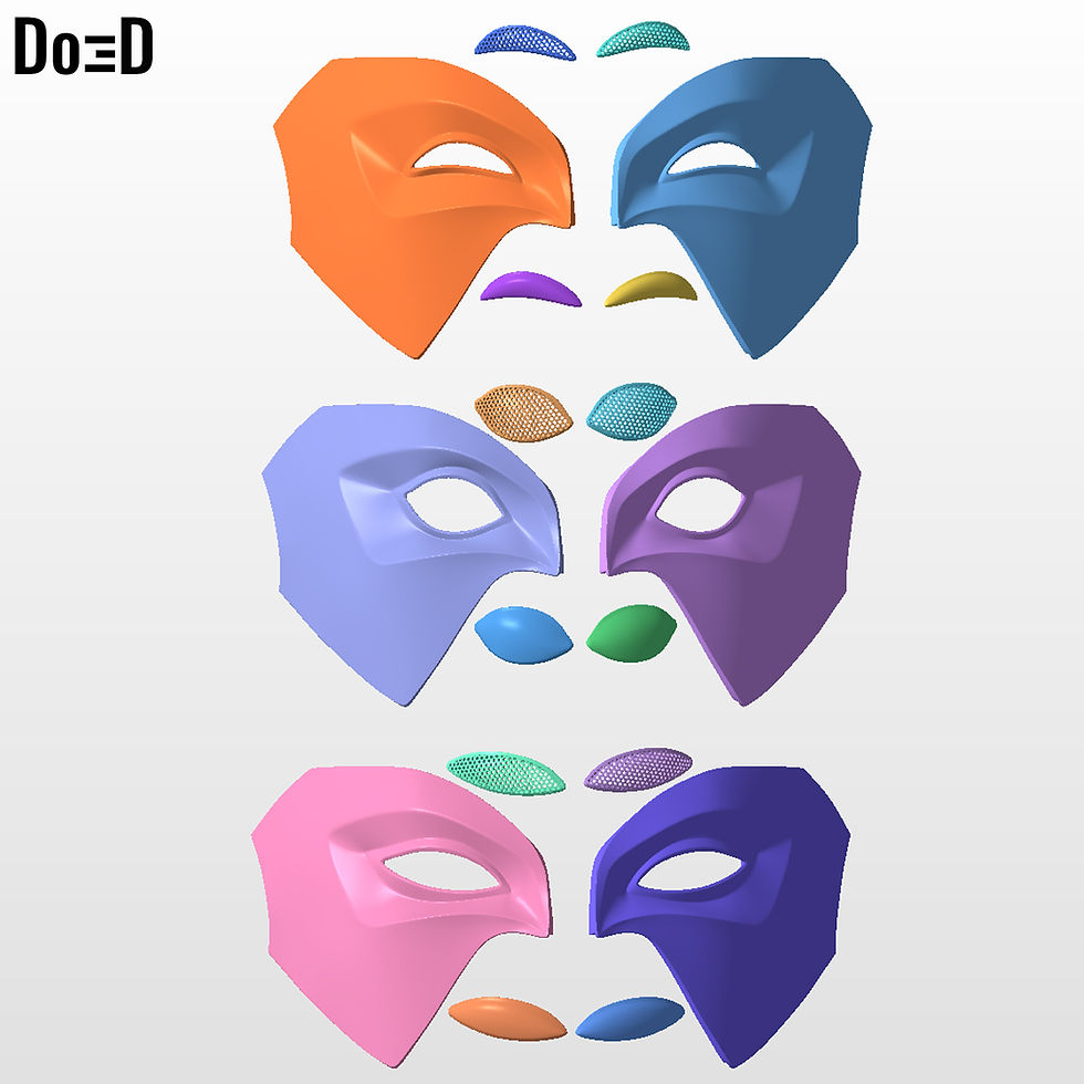 Thumbnail: Wolverinepool Helmet | 3D Printable Model Print File STL #WP614
