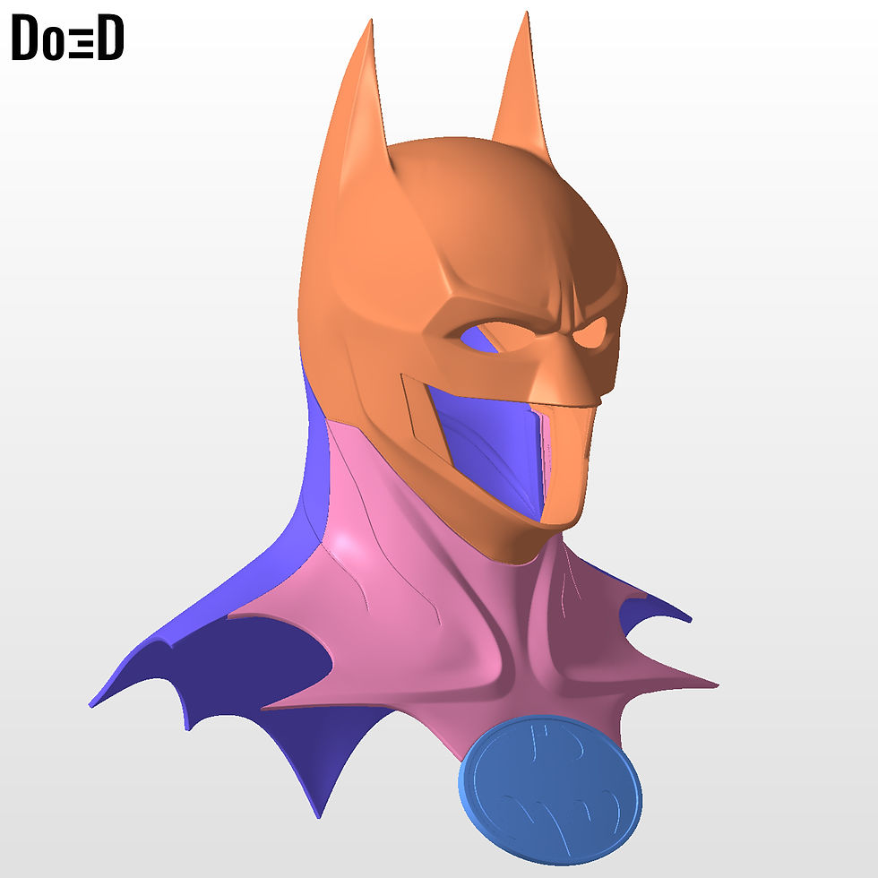 Thumbnail: Batman Full Body Armors Michael Keaton The Flash 2023 3D Printable Model STL #2K