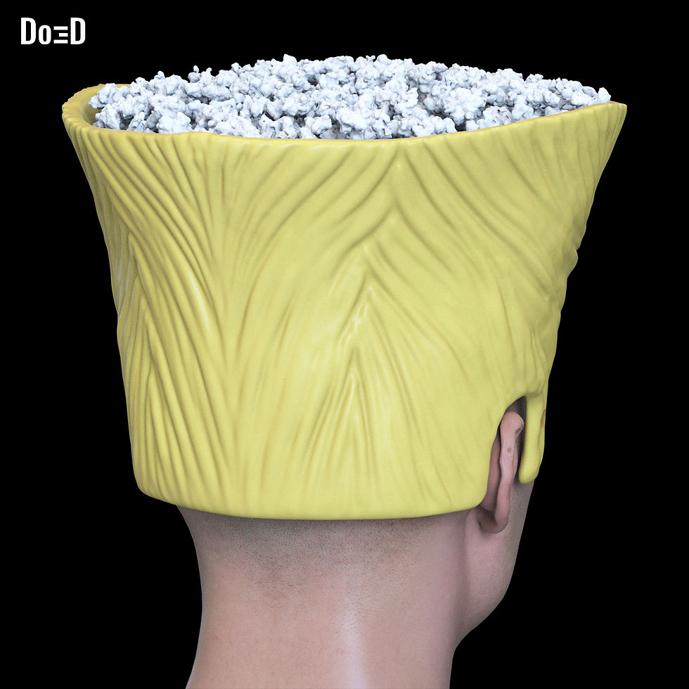 Thumbnail: FREE Guile Street Fighter Popcorn Bucket 3D Model STL #GSF13 Limited Time ONLY