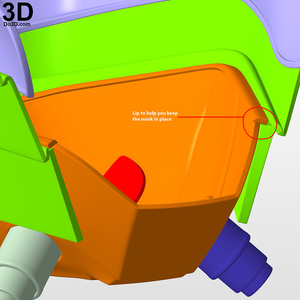 Thumbnail: Pyke  Syndicate Helmet / Mask Book of Boba Fett 3D Printable Model STL File #P79