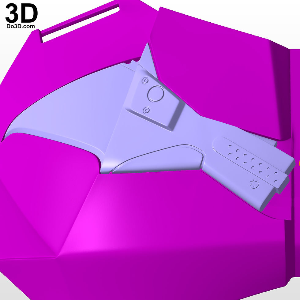 Thumbnail: The Batman Full Set Cowl, Armors, Holster, Utility Belt 3D Printable Model #TB69