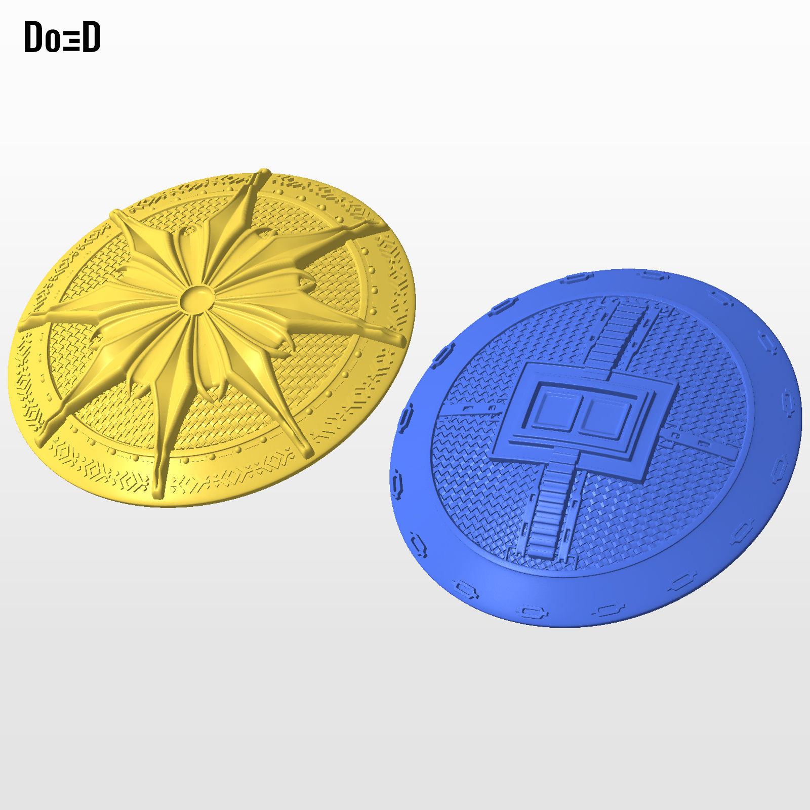 Doctor Doom Brooches (For Cape Chest Shoulder) SDCC 2026 Doomsday 3D Model #BC88