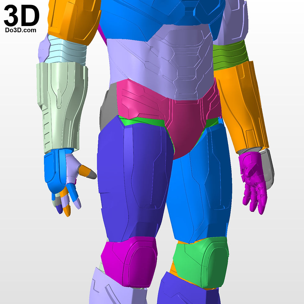 Thumbnail: War Machine 006 Armor Mark VI MK 6 Endgame 3D Printable Model #5987