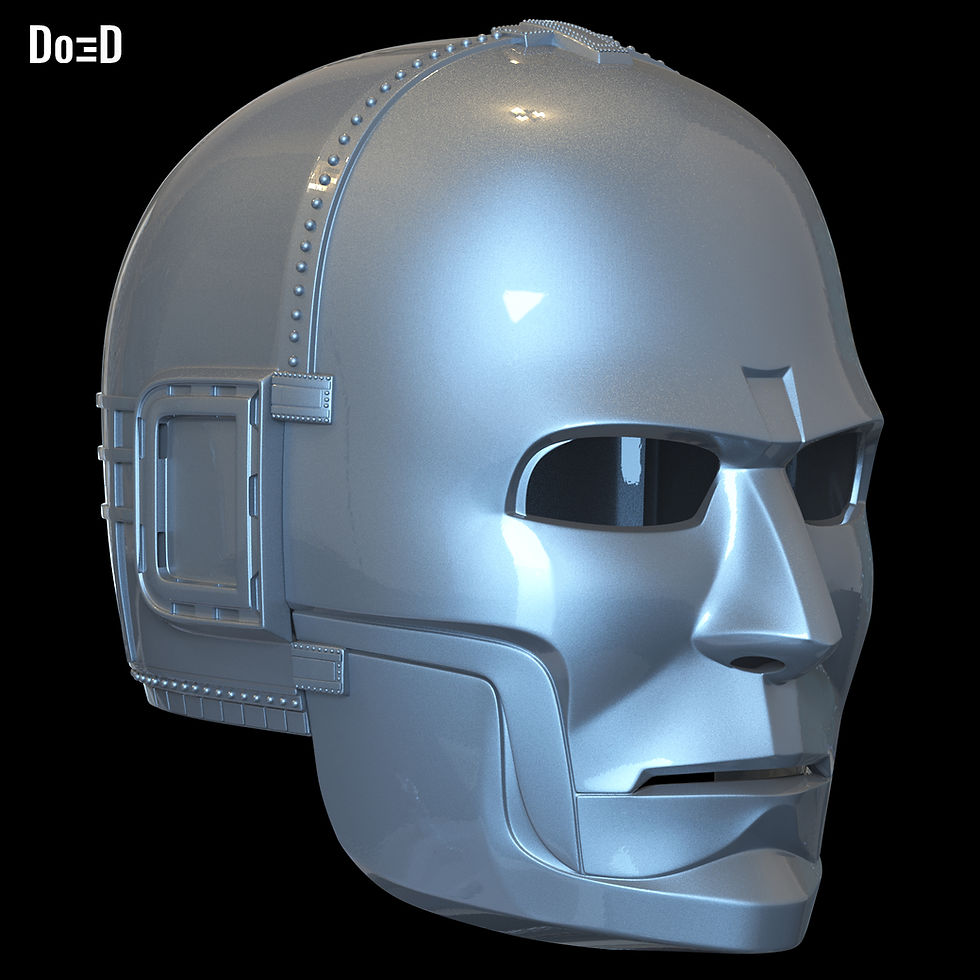 Thumbnail: Doctor Doom Helmet D23 2026 Fantastic Four Mid Credit Mask 3D Model #SBD33