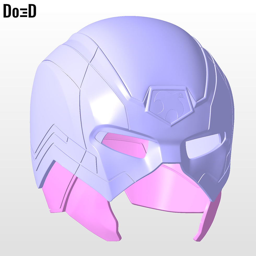 Thumbnail: Peacemaker season 2 Helmet for Peacecycle 3D Printable Model #PM725