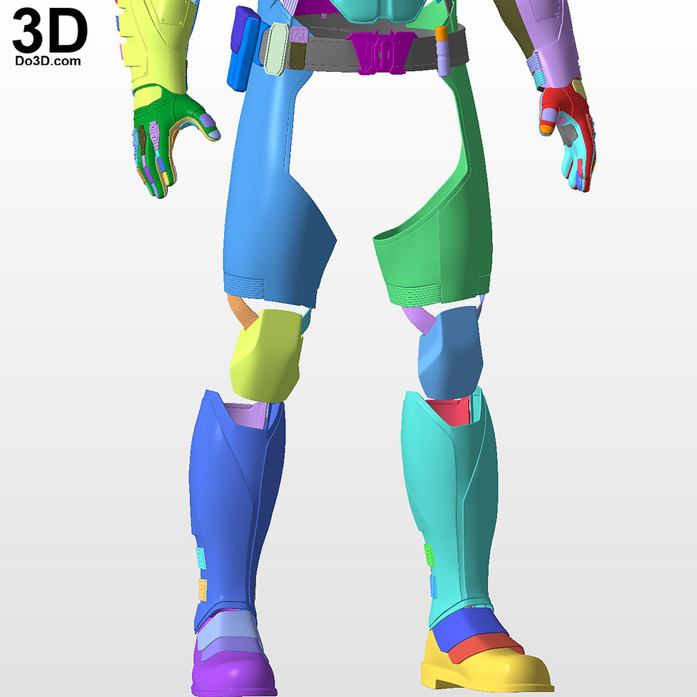 Thumbnail: Batman 2022 Concept Ben Affleck Full Armor Set 3D Printable Model STL File #B251